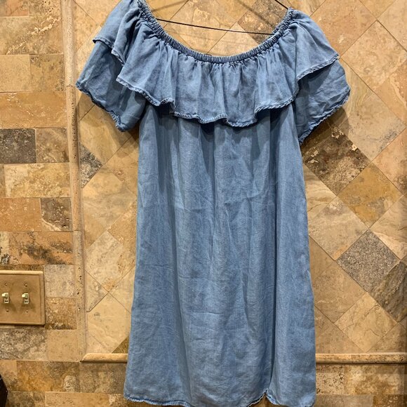 Small Jean Like Dress - Picture 1 of 3